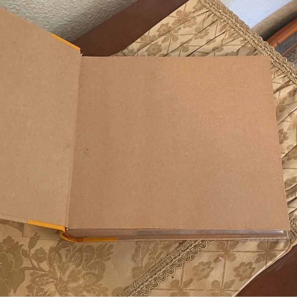 New (laminated removable cover)Vntg Scrapbook, photo album, Memo album, journal.